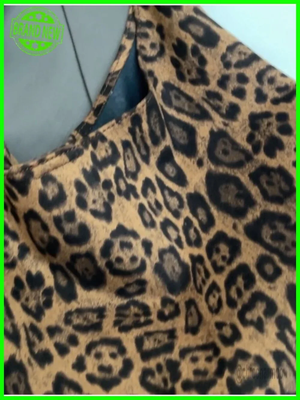 Faux Suede Leopard Hobo Tote Bag Large Capacity Work Bag